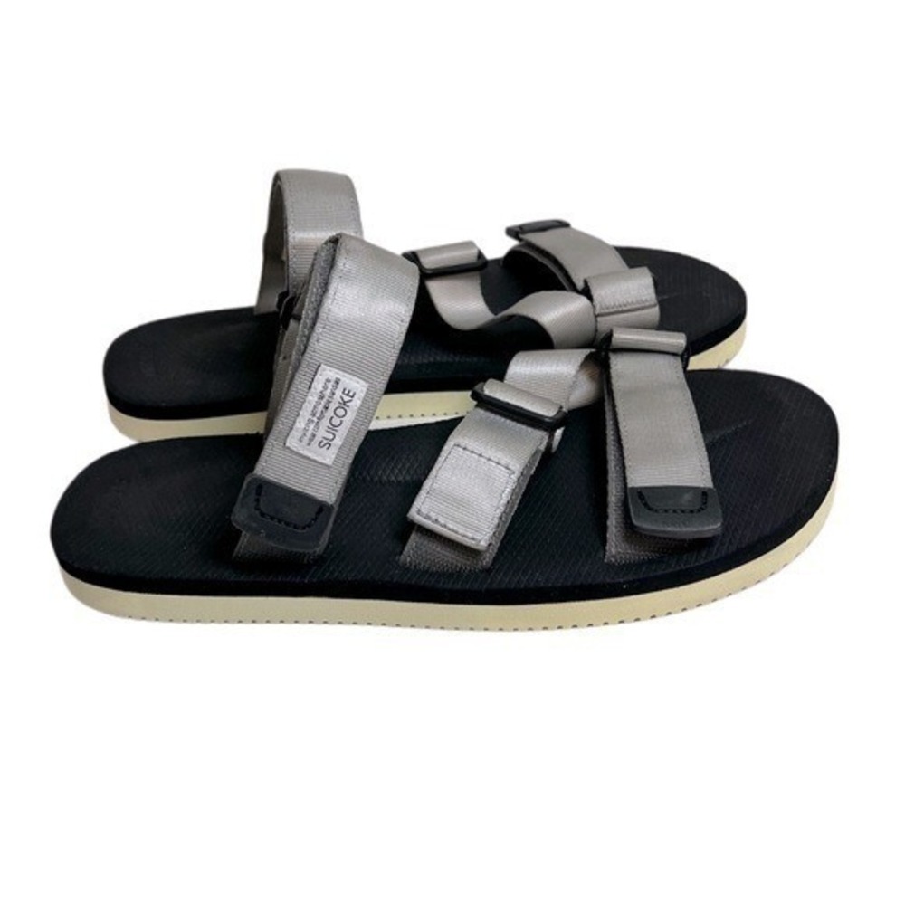 Suicoke Black Silver‎ Slide Outdoor Gorpcore Sandals 7